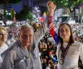 González e Maria Corina_ oposição_venezuelana_Fotos Públicas