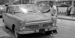 Pelé em seu Aero-Willys