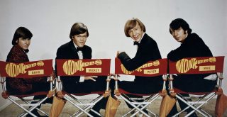 Left to right: The Monkees' Davy Jones, Mickey Dolenz, Peter Tork and Mike Nesmith, circa 1970. Jones died in 2012.