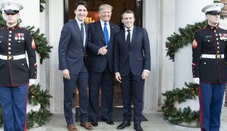 fotos publicas_trudeau_ trump_macron